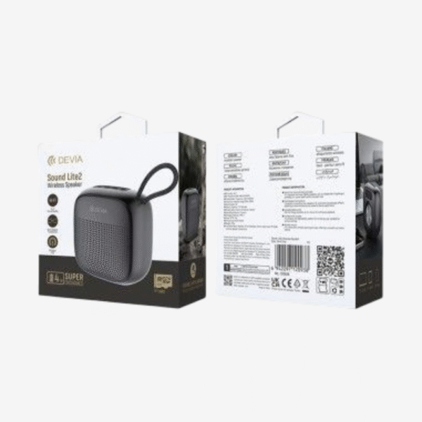 Devia Sound Lite 2 Caixa de som sem fio Preta - Image 4