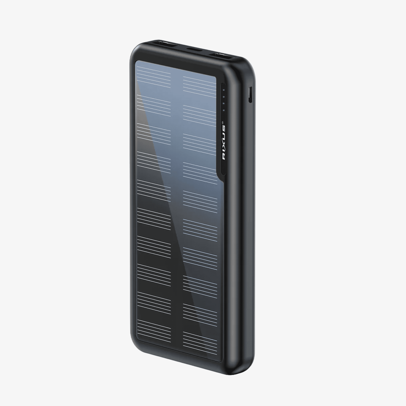 Rixus RXPB45 Powerbank Solar 10000 mAh Preto