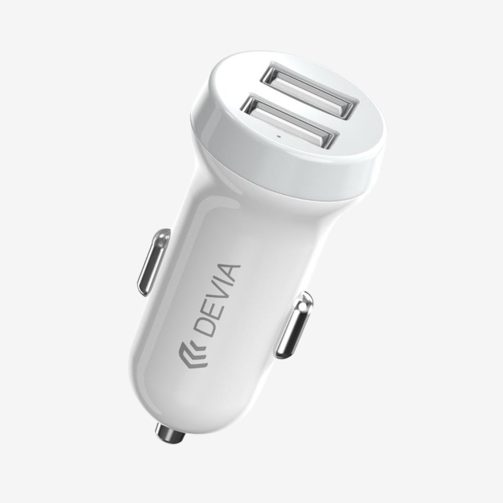 Carregador Veicular Devia Smart com 2 portas USB - 5V 3.1A