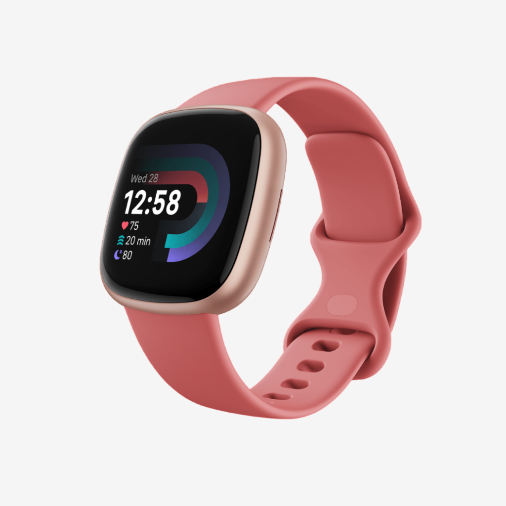 Fitbit Versa 4 Rosa Smartwatch com GPS 40,5mm Ecrã Digital