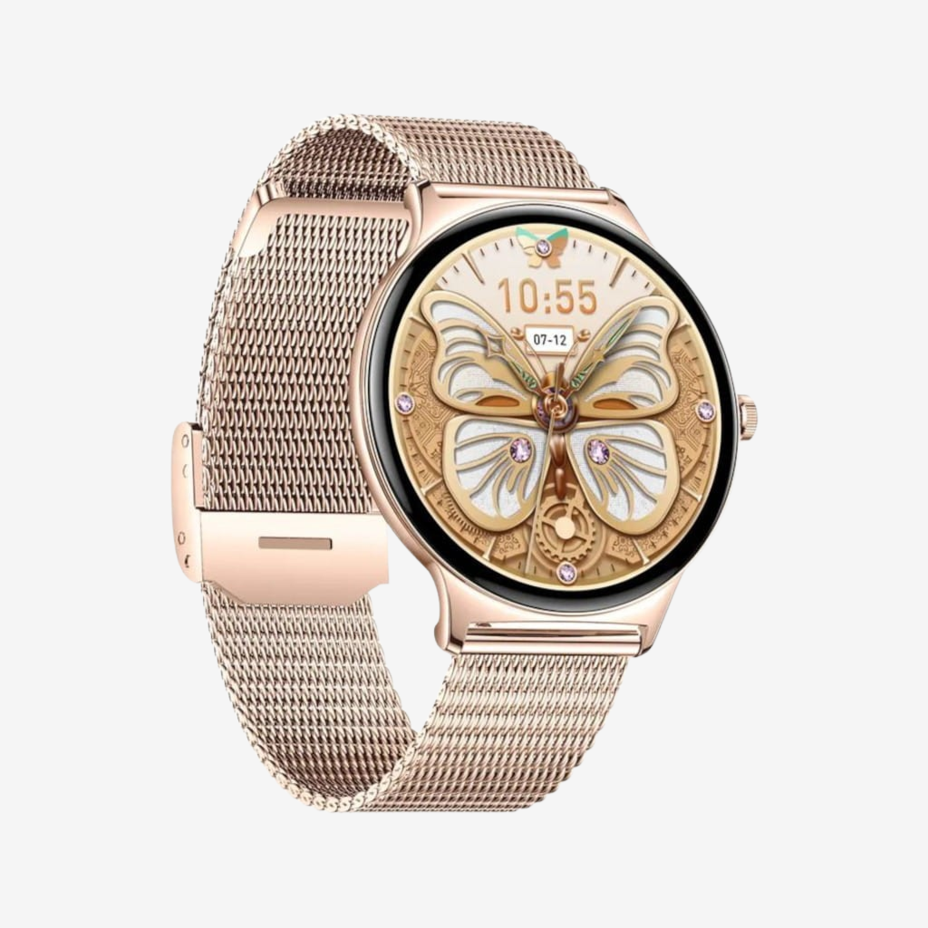 Relógio inteligente Colmi V89 Pulseira Metal Dourado