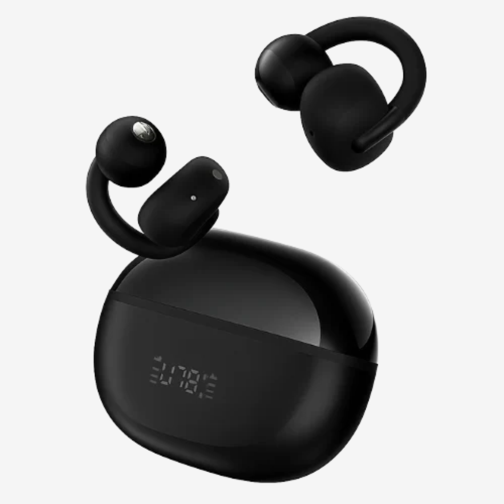 HAYLOU Airfree Auriculares sem fios Open Ear Pretos